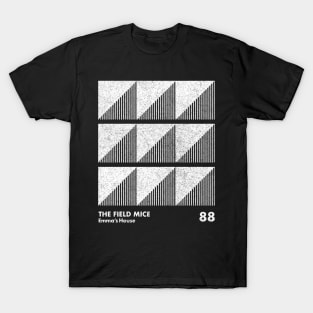 The Field Mice / Emma's House / Minimal Graphic Design Tribute T-Shirt